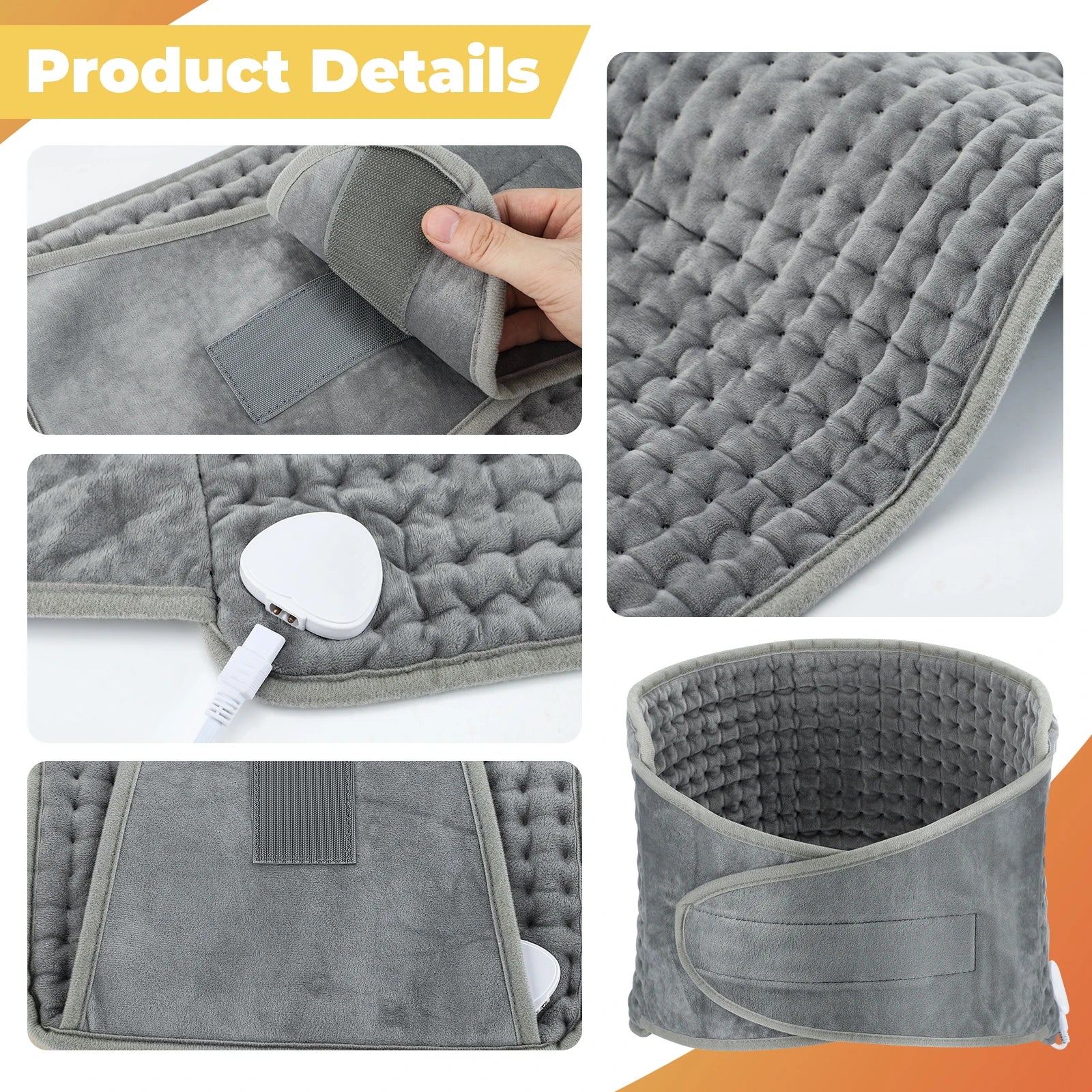 FitForLife HeatFlex — Heated Lumbar Support Belt 
