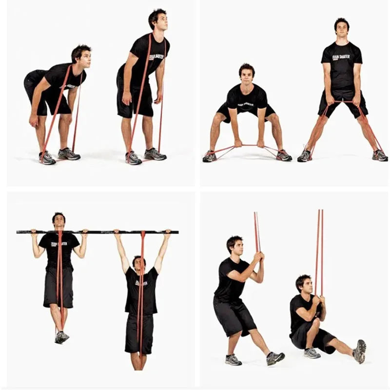 FitForLife Power Loop Bands — Pull-Up Assist & Full-Body Resistance Set