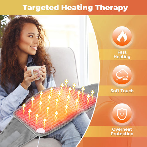 FitForLife HeatFlex — Heated Lumbar Support Belt 