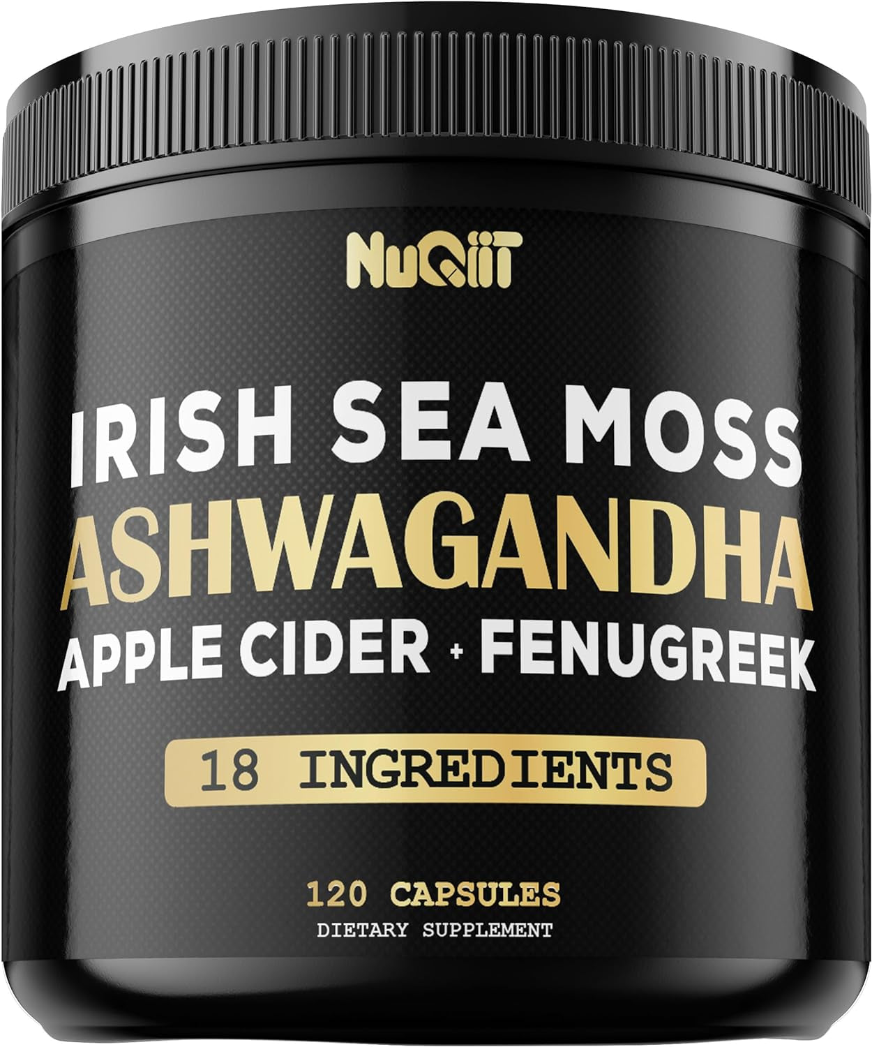 Ashwagandha Capsules - Natural Testosterone booster - 120 Vegan Capsules